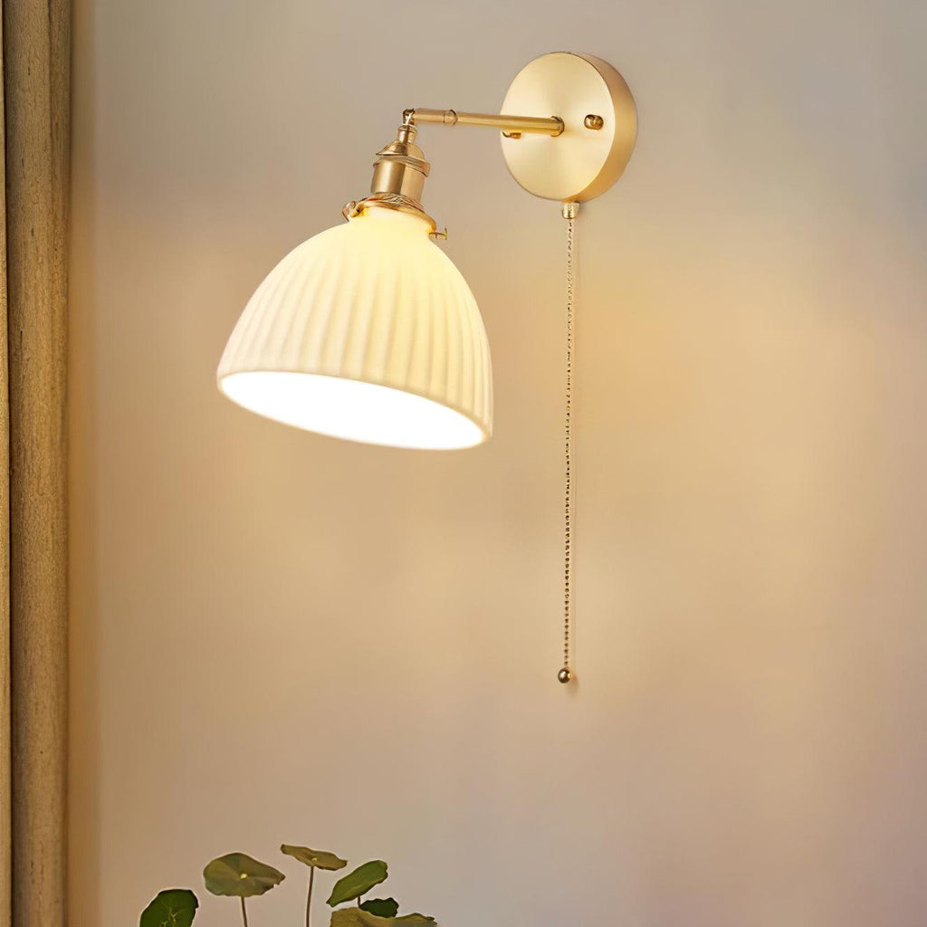 Korriel Ceramic Wall Light-Moonnatur