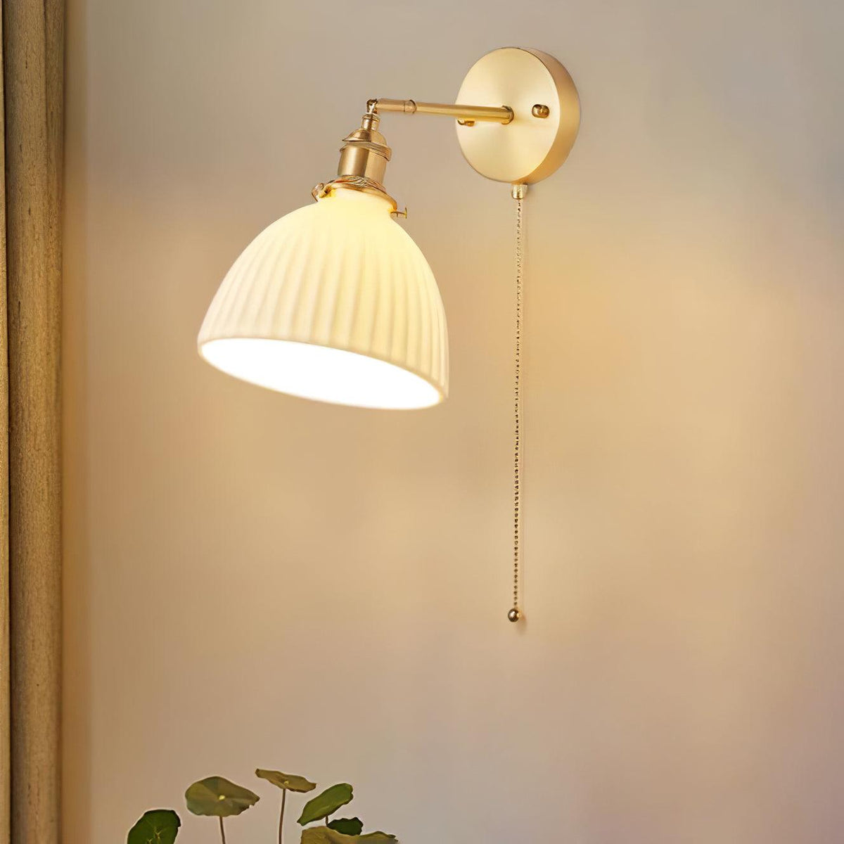 Korriel Ceramic Wall Light-Moonnatur