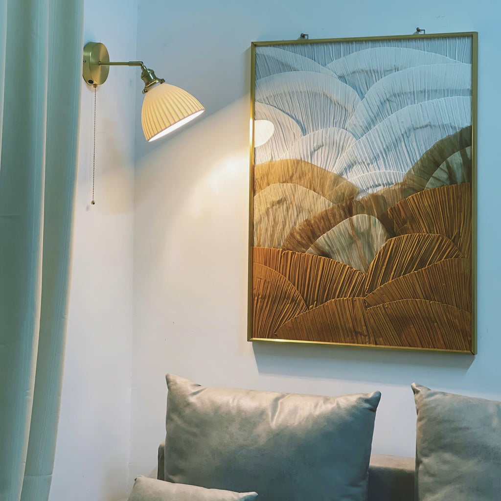 Korriel Ceramic Wall Light-Moonnatur