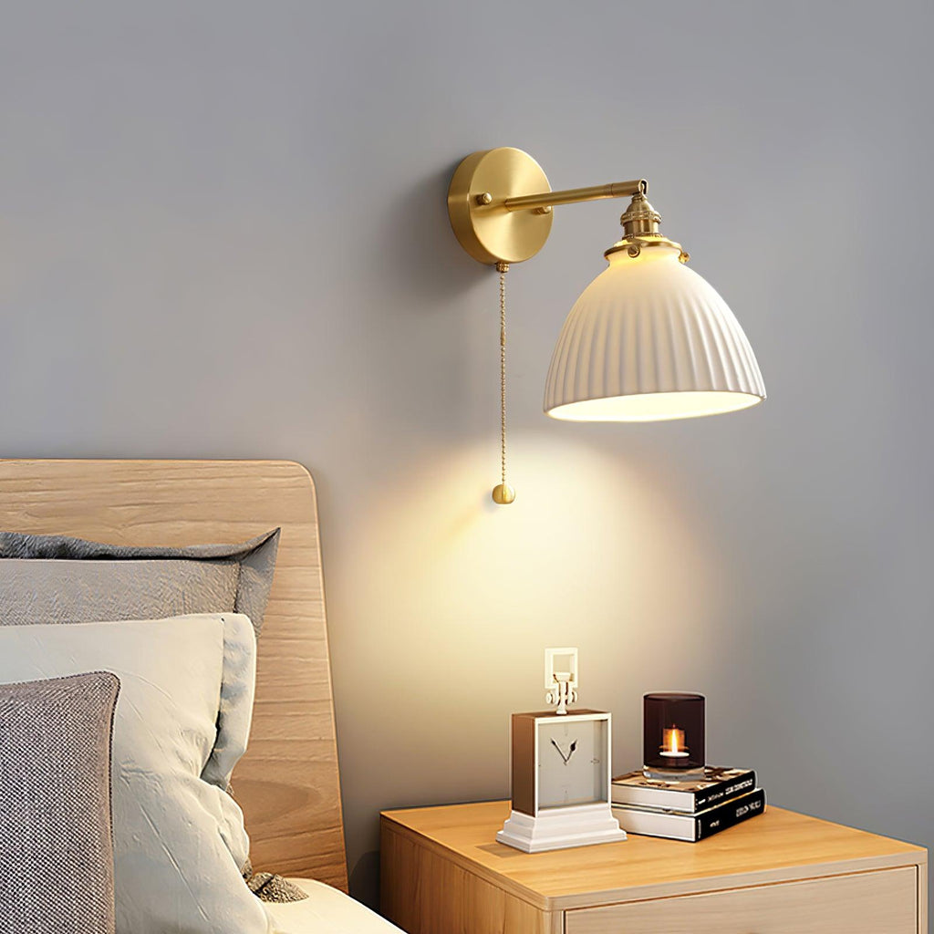 Korriel Ceramic Wall Light-Moonnatur