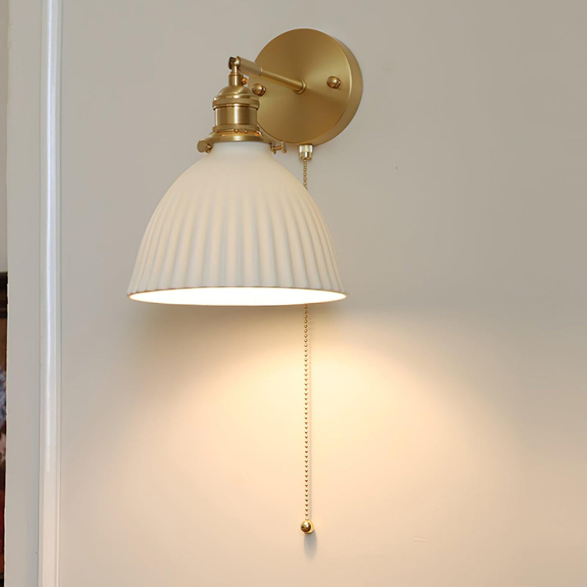 Korriel Ceramic Wall Light-Moonnatur