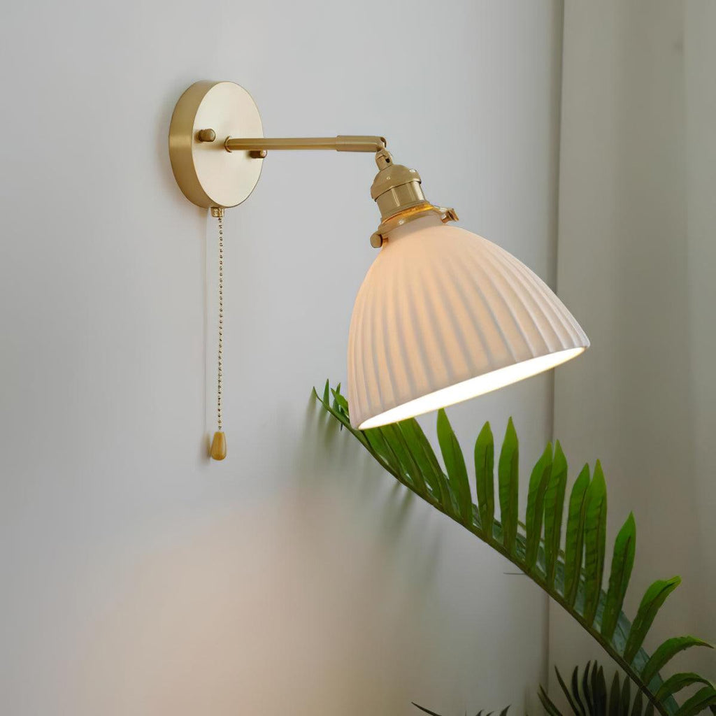 Korriel Ceramic Wall Light-Moonnatur