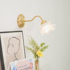 Edrissa Glass Wall Light-Moonnatur
