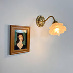 Edrissa Glass Wall Light-Moonnatur