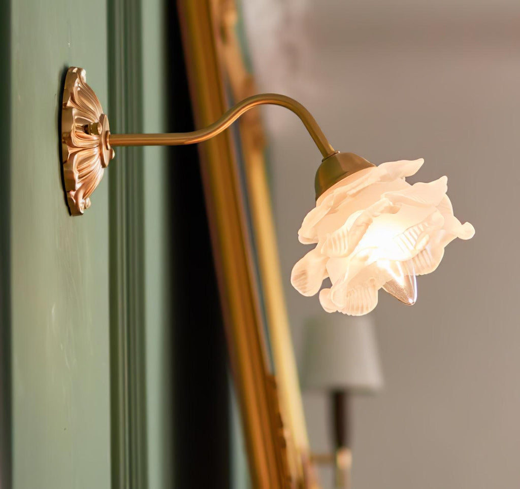Edrissa Glass Wall Light-Moonnatur