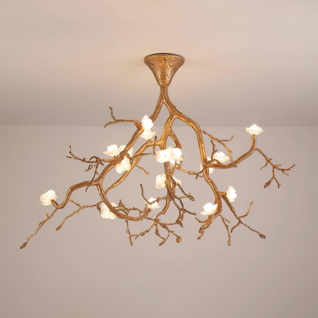 Laderholm Ceramic Ceiling Light-Moonnatur