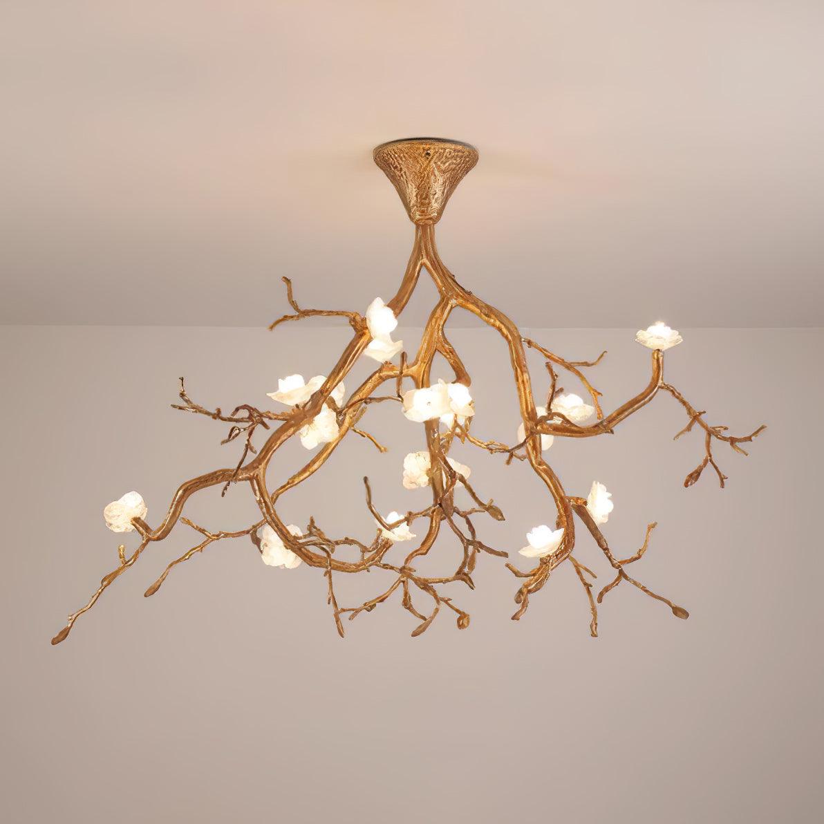 Laderholm Ceramic Ceiling Light-Moonnatur