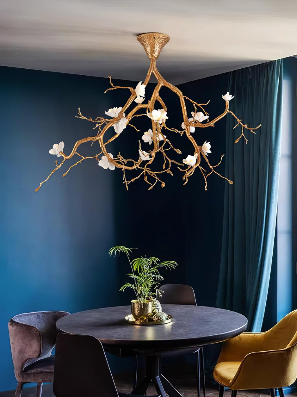 Laderholm Ceramic Ceiling Light-Moonnatur