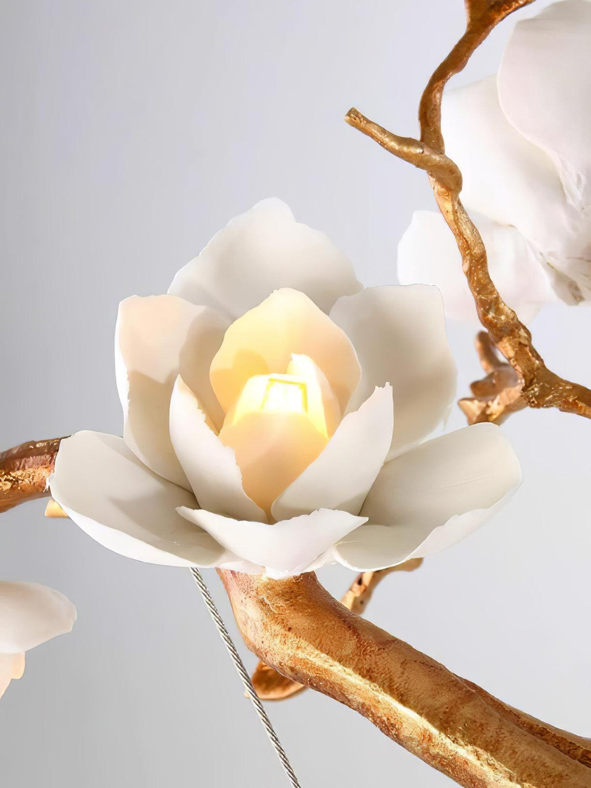 Laderholm Ceramic Ceiling Light-Moonnatur