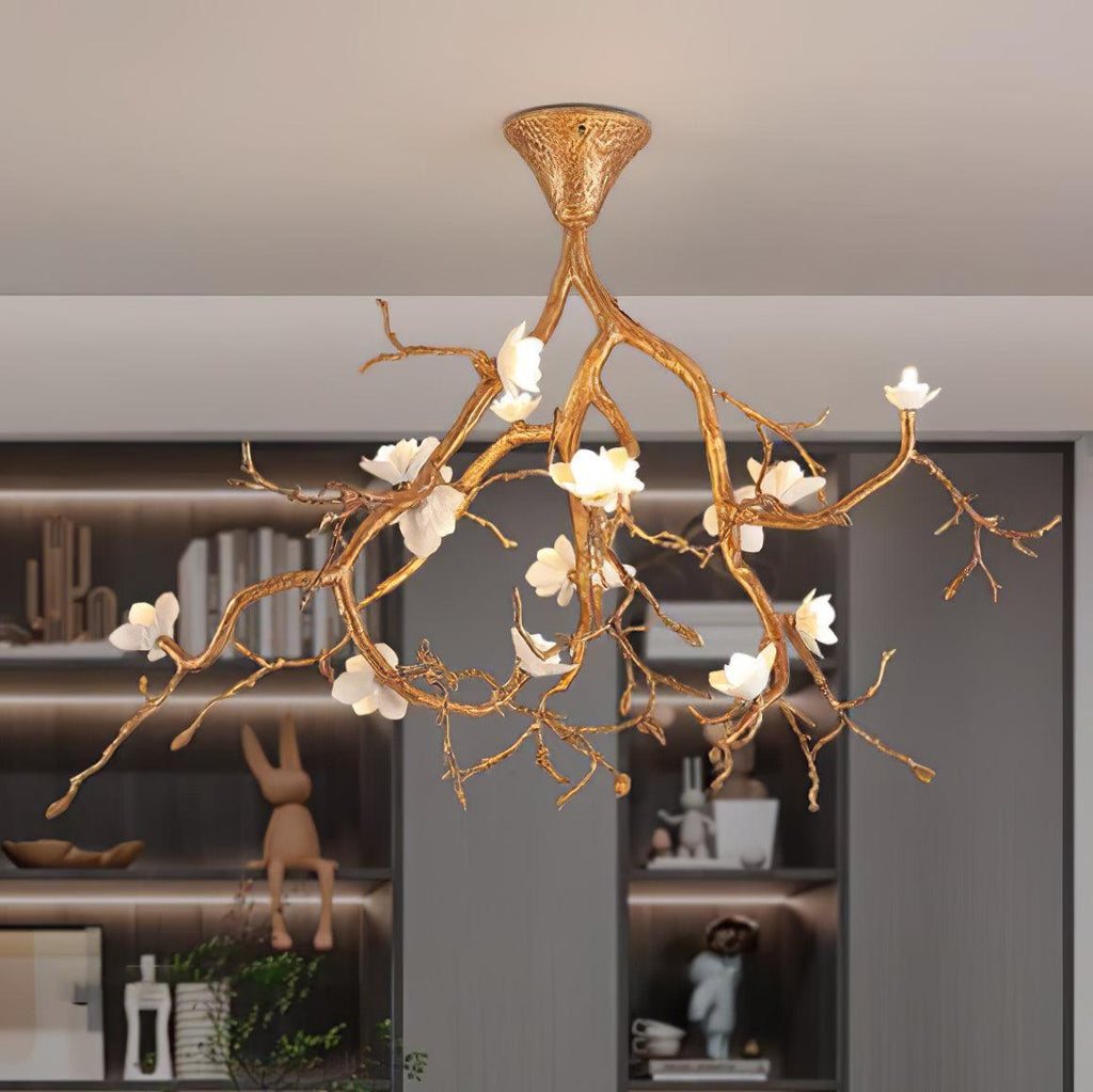 Laderholm Ceramic Ceiling Light-Moonnatur
