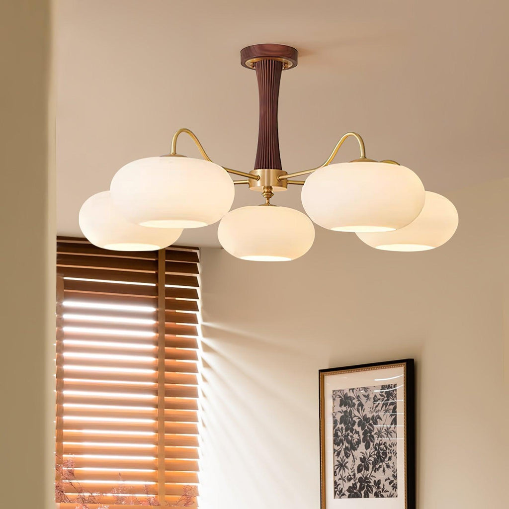 Camberenora Glass Chandelier-Moonnatur