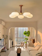 Nelynella Glass Chandelier-Moonnatur