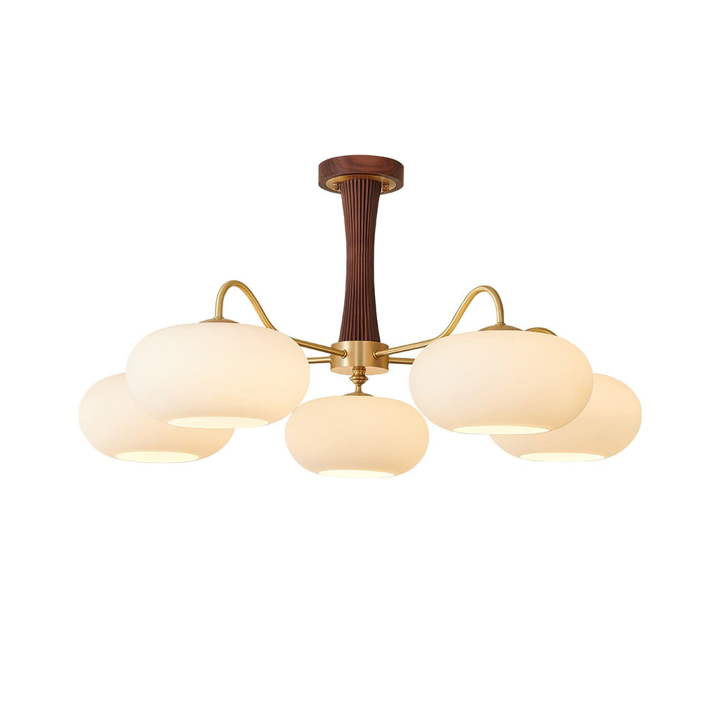 Nelynella Glass Chandelier-Moonnatur