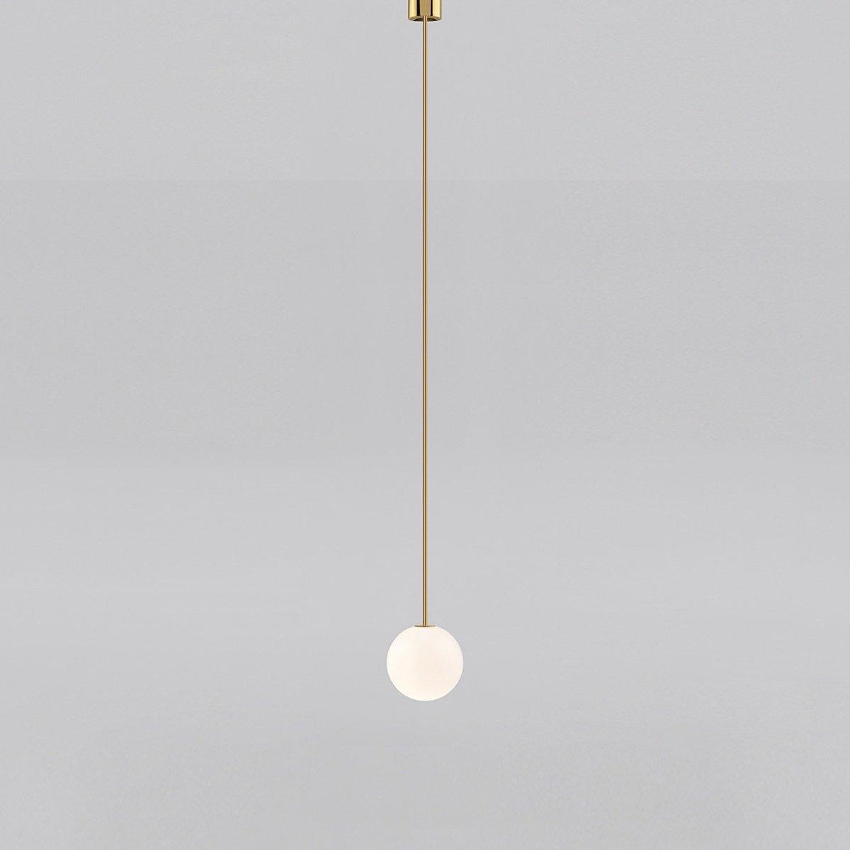 Zevella Glass Pendant Lamp-Moonnatur