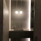 Zevella Glass Pendant Lamp-Moonnatur