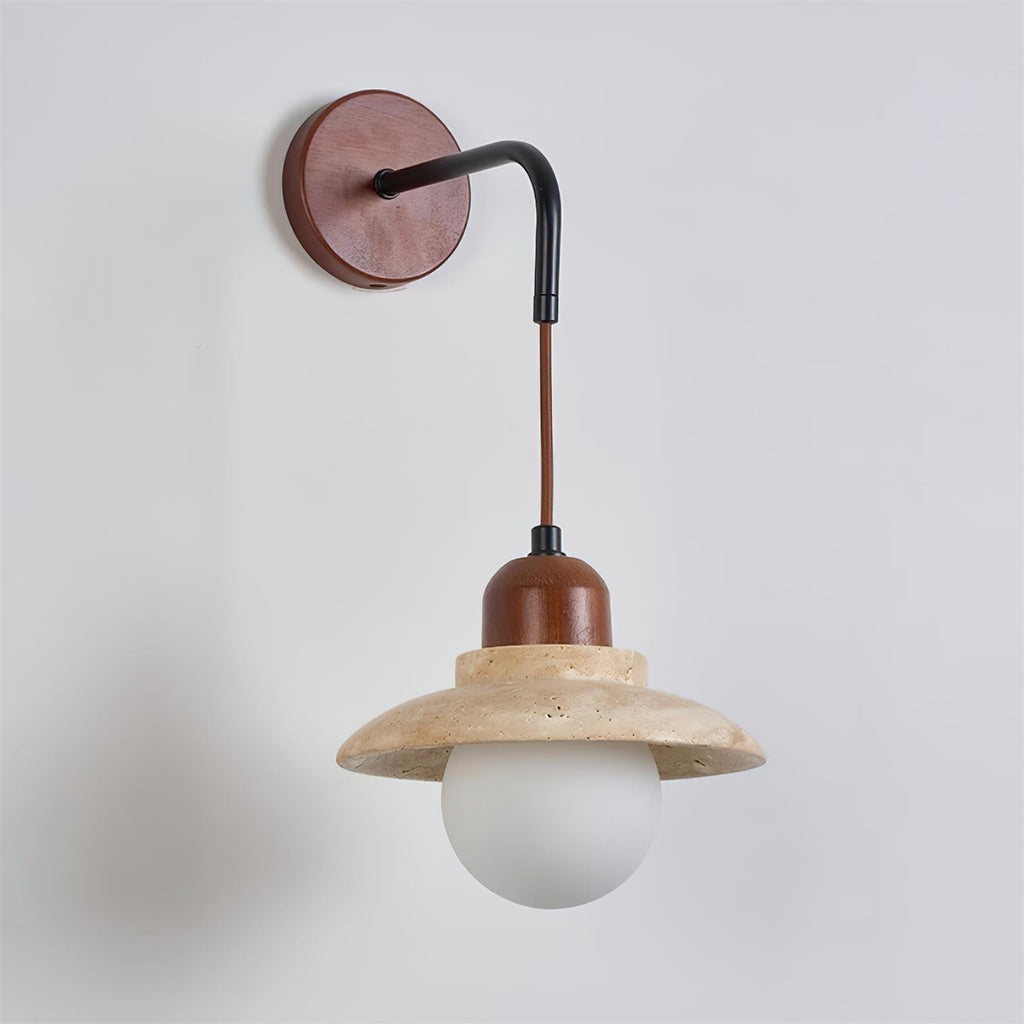Jardenfield Travertine Wall Light-Moonnatur