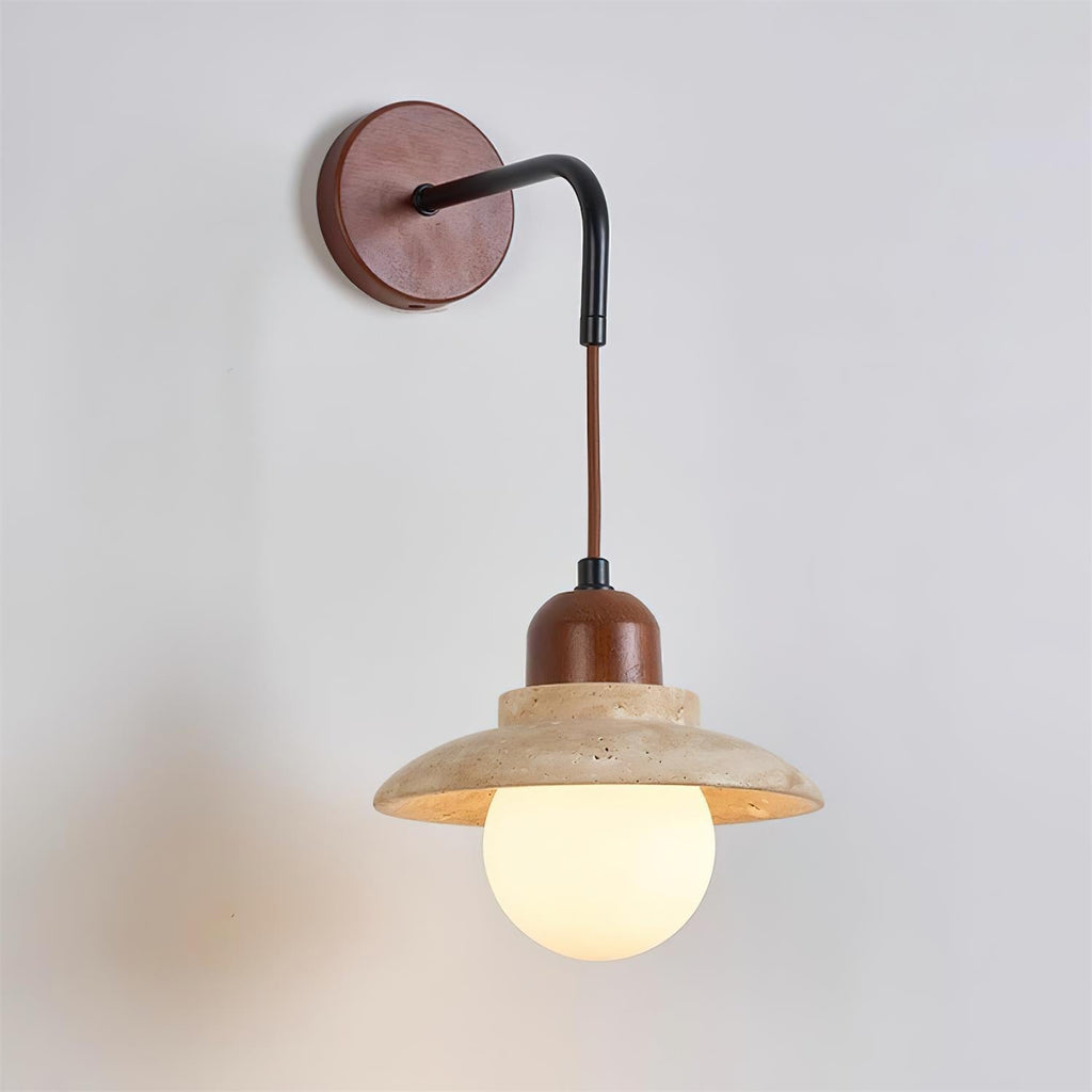 Jardenfield Travertine Wall Light-Moonnatur