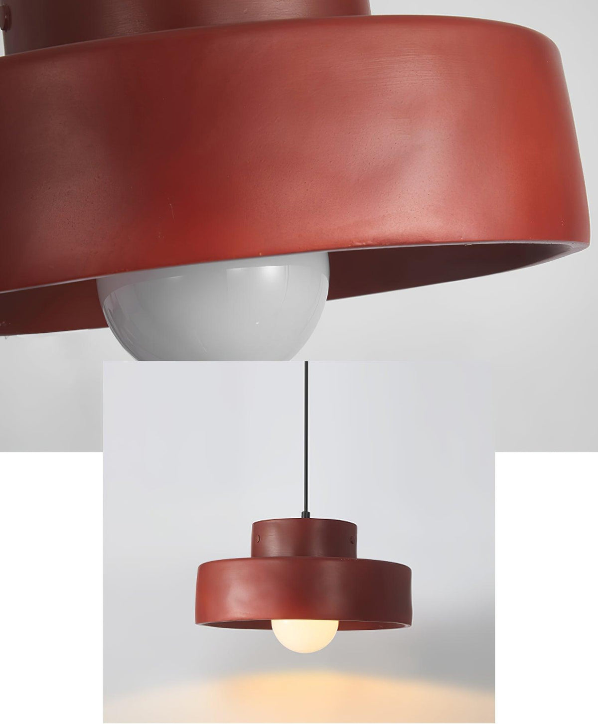 Ashcombe Resin Pendant Light-Moonnatur