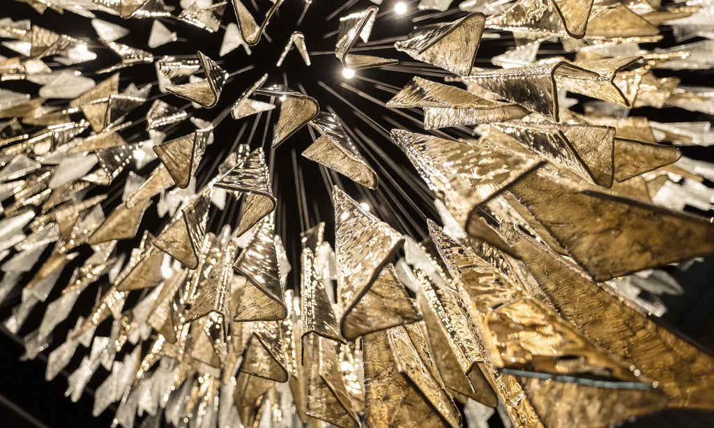 Talenina Glass Chandelier-Moonnatur