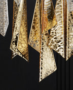 Talenina Glass Chandelier-Moonnatur