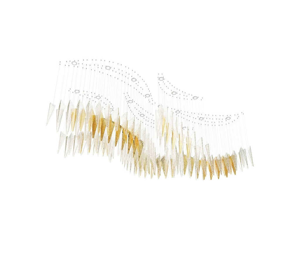 Talenina Glass Chandelier-Moonnatur
