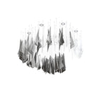 Talenina Glass Chandelier-Moonnatur
