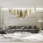 Talenina Glass Chandelier-Moonnatur