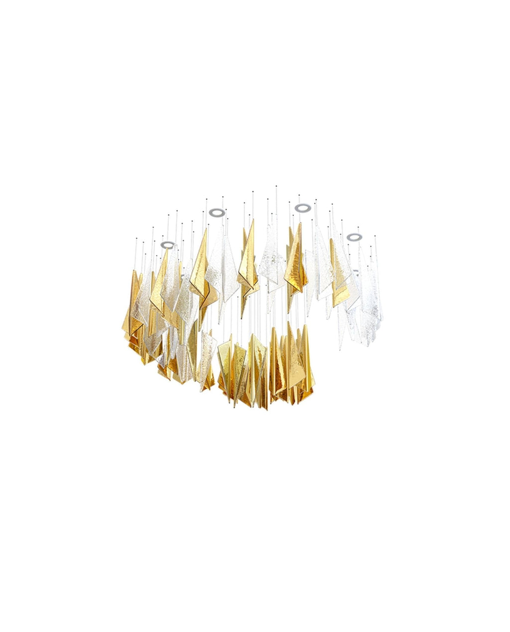 Talenina Glass Chandelier-Moonnatur