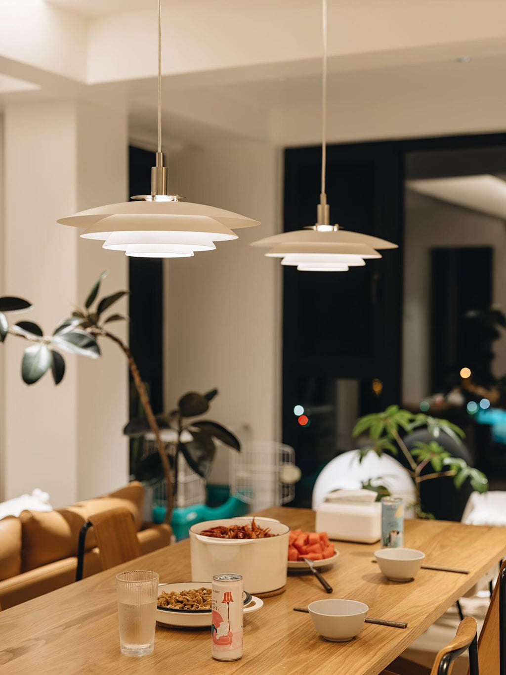 Rovenwynne Metal Pendant Light-Moonnatur