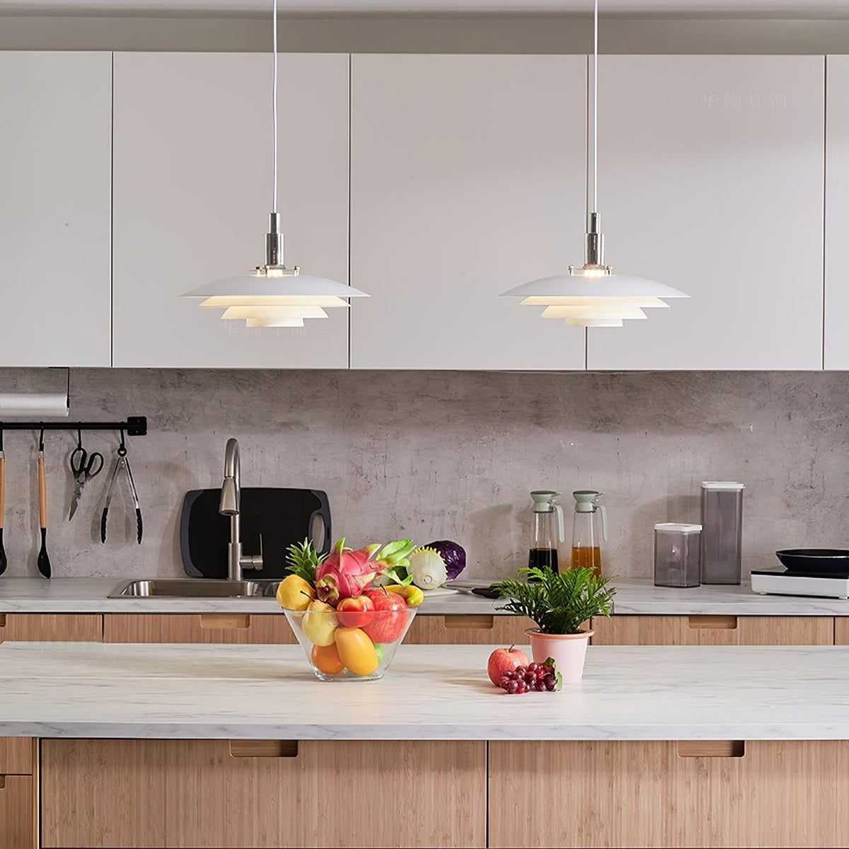 Rovenwynne Metal Pendant Light-Moonnatur