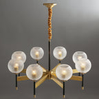 Ardenis Glass Chandelier-Moonnatur