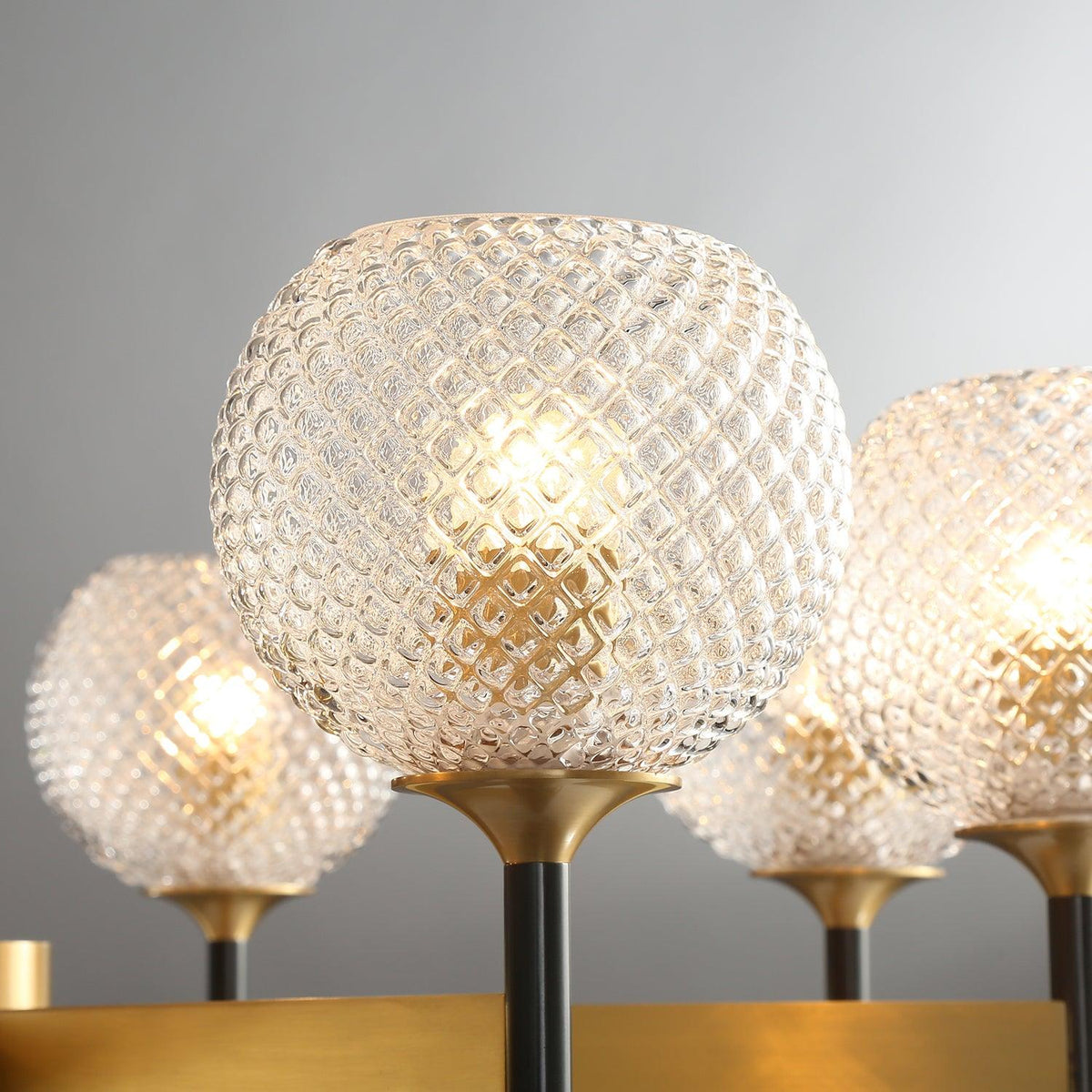 Ardenis Glass Chandelier-Moonnatur