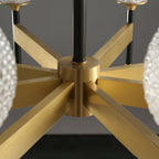 Ardenis Glass Chandelier-Moonnatur
