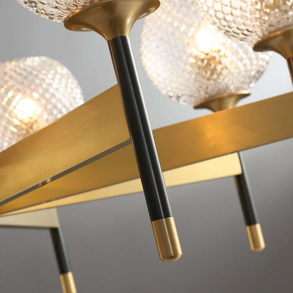 Ardenis Glass Chandelier-Moonnatur