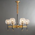 Ardenis Glass Chandelier-Moonnatur