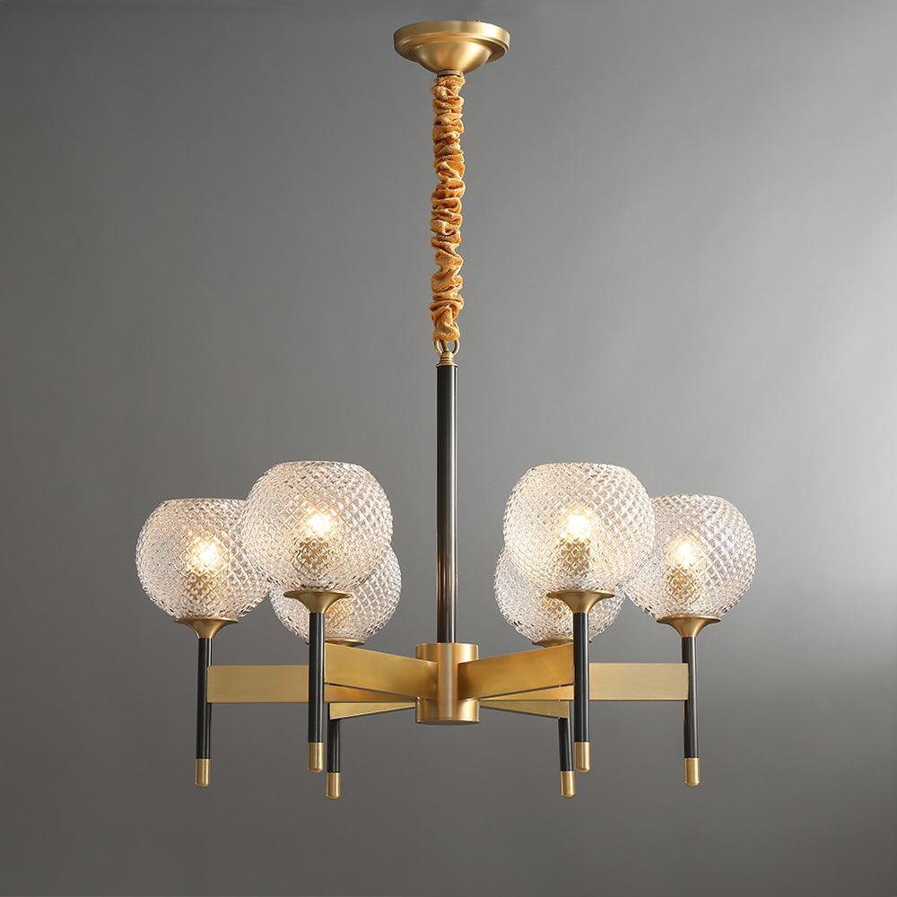 Ardenis Glass Chandelier-Moonnatur