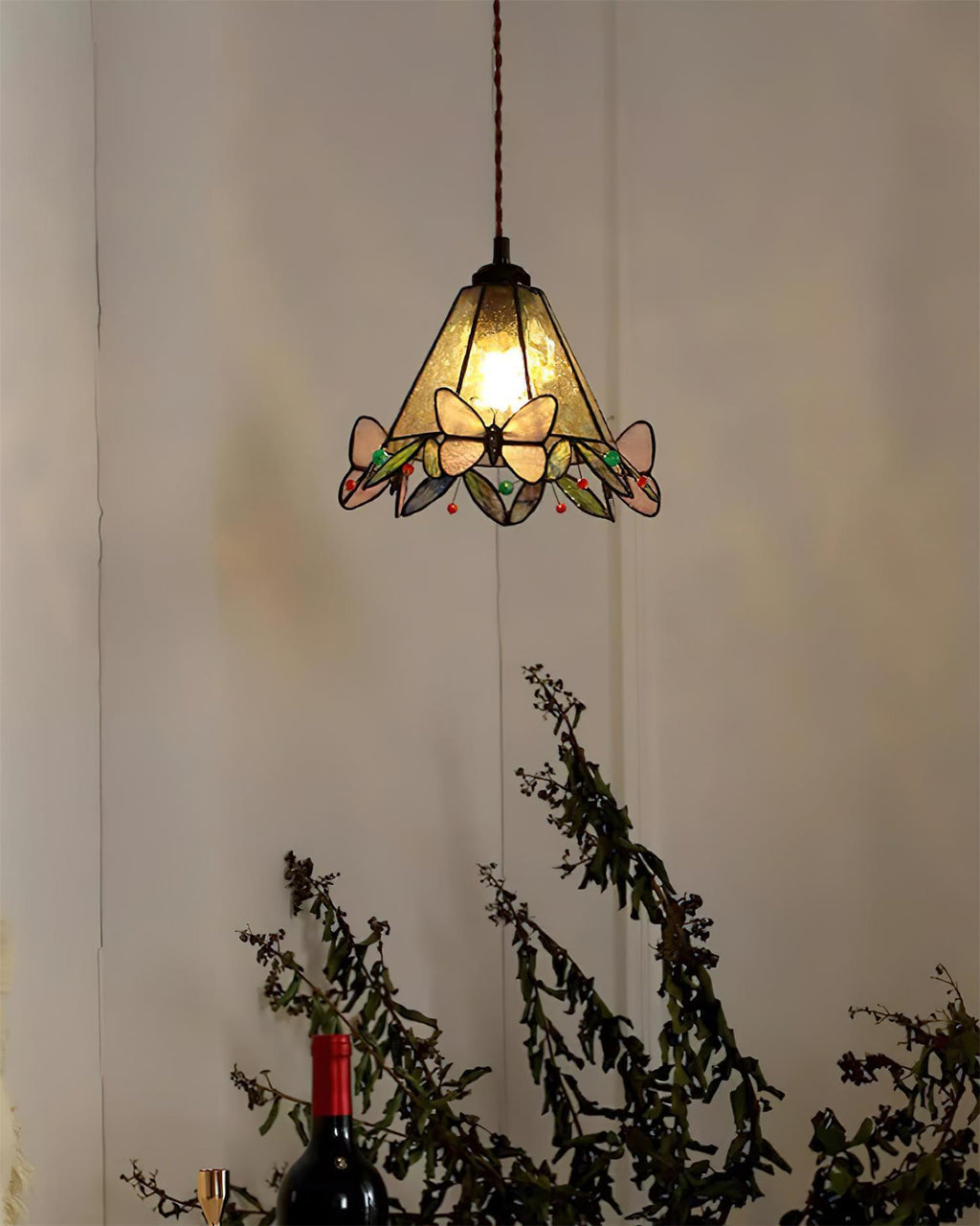 Auberash Glass Pendant Light-Moonnatur