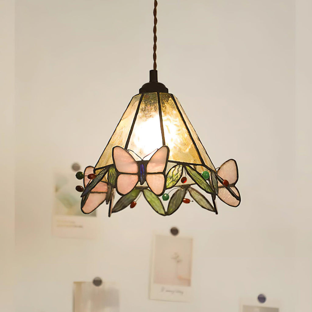 Auberash Glass Pendant Light-Moonnatur