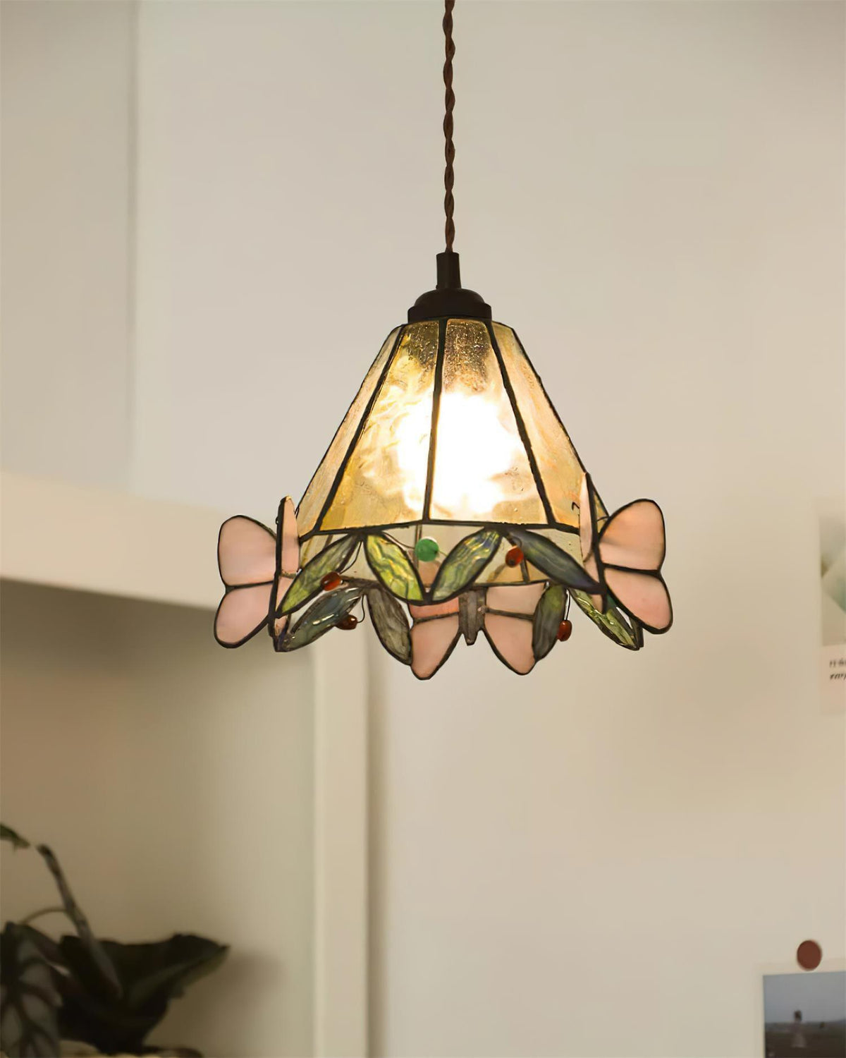 Auberash Glass Pendant Light-Moonnatur