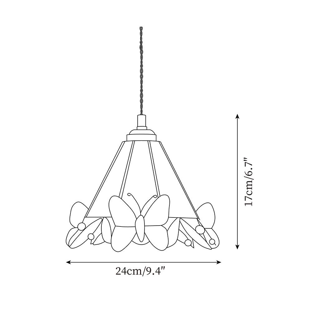 Auberash Glass Pendant Light-Moonnatur