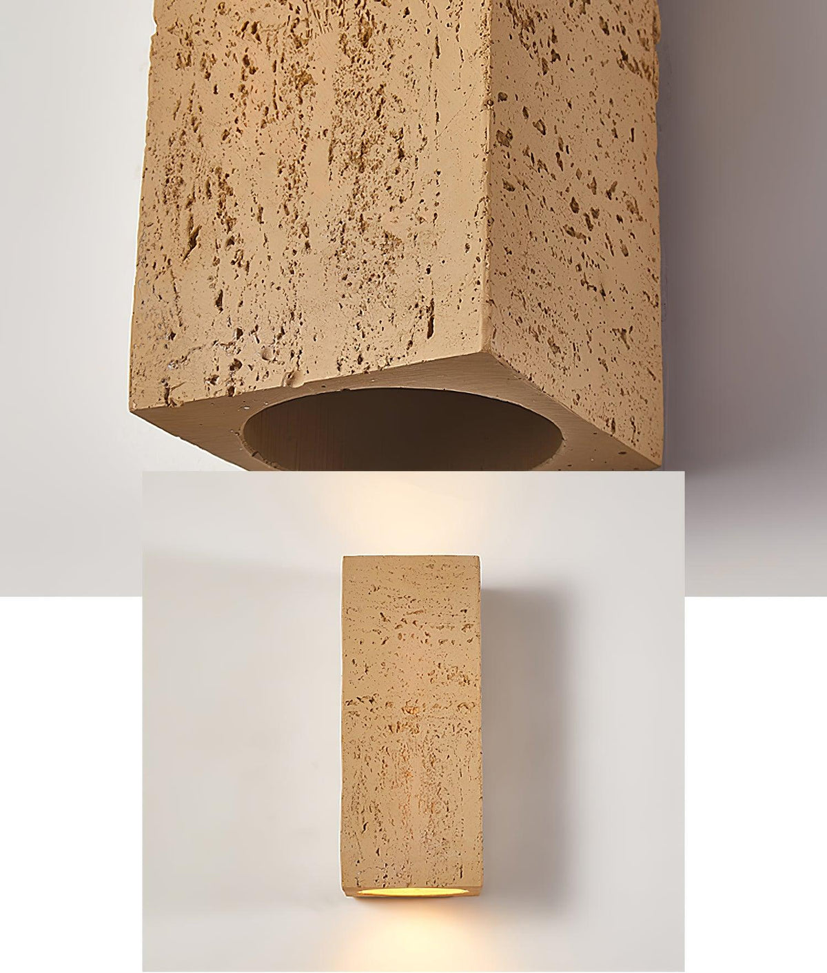 Oakenaria Composite Wall Light-Moonnatur