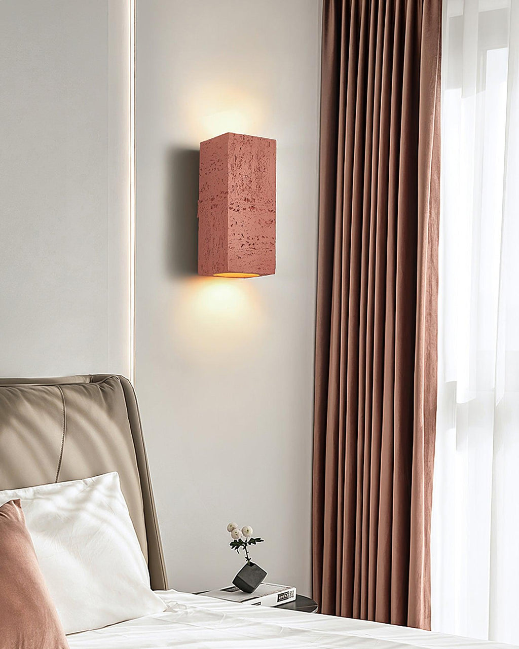 Oakenaria Composite Wall Light-Moonnatur