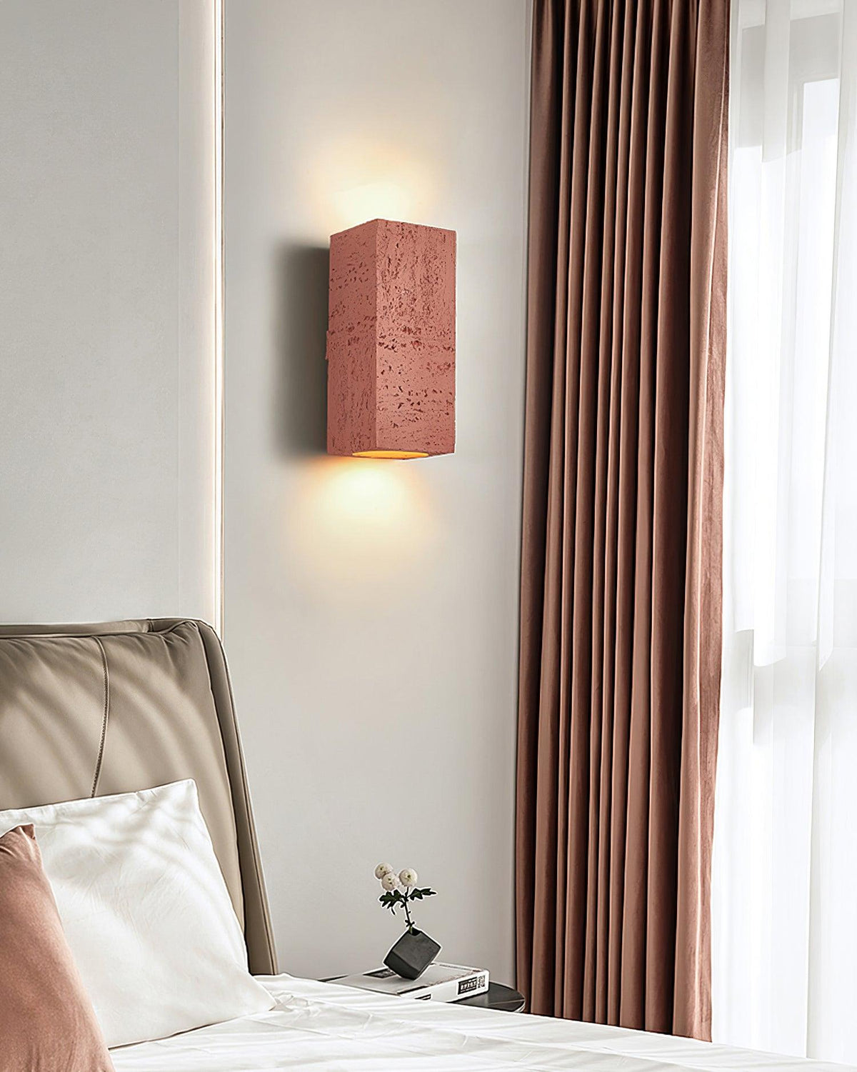 Oakenaria Composite Wall Light-Moonnatur