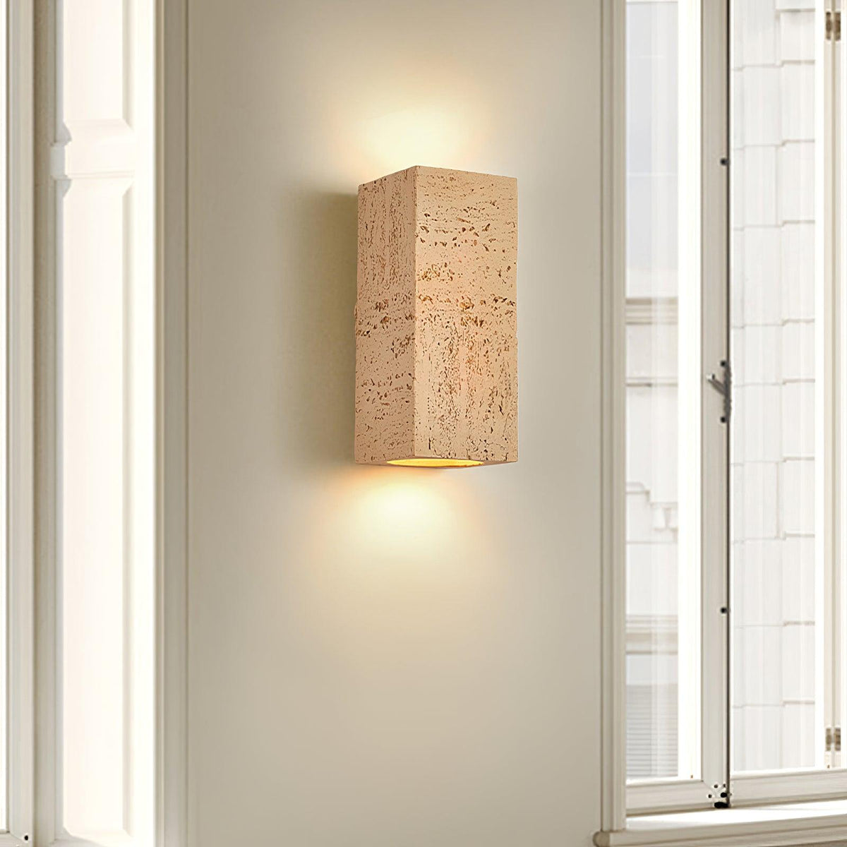 Oakenaria Composite Wall Light-Moonnatur
