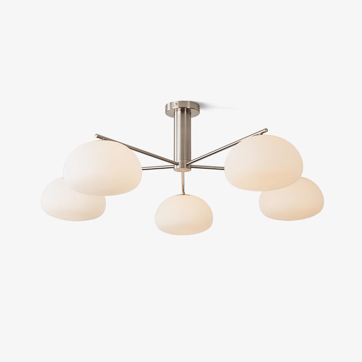 Penreleth Glass Chandelier-Moonnatur