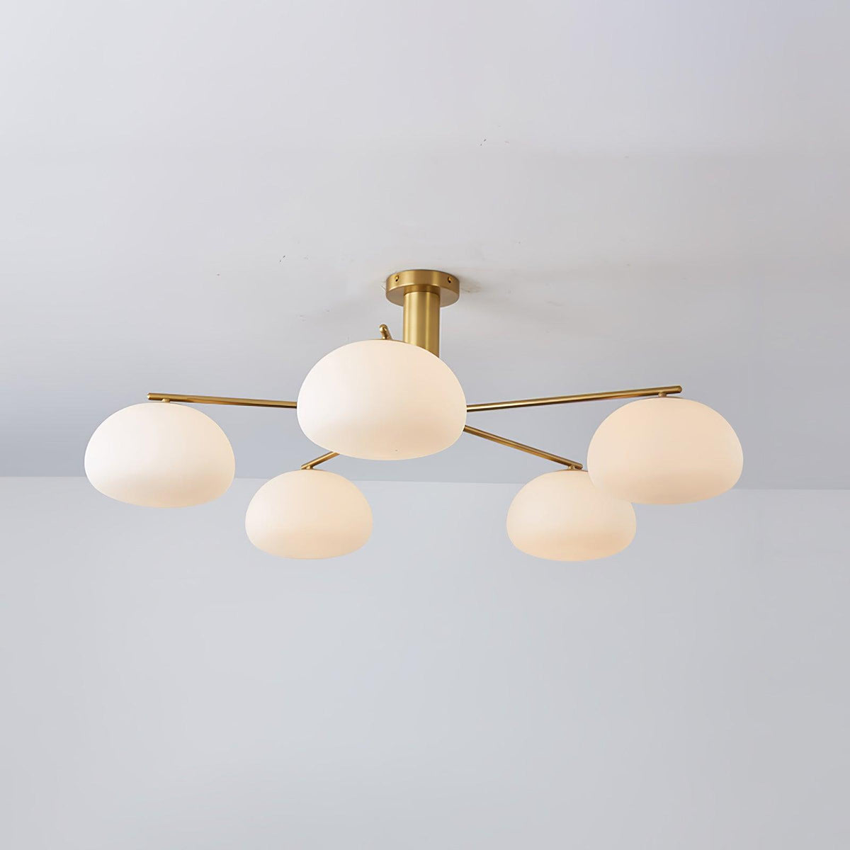 Penreleth Glass Chandelier-Moonnatur