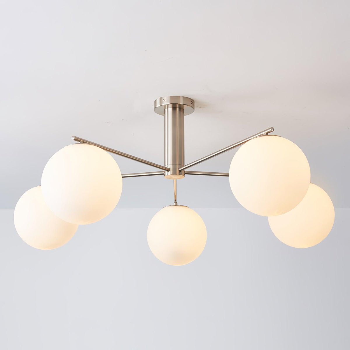 Penreleth Glass Chandelier-Moonnatur