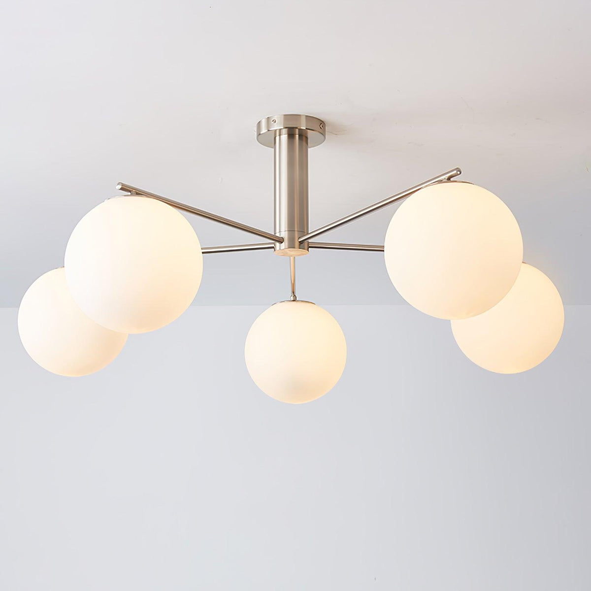Penreleth Glass Chandelier-Moonnatur