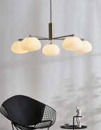 Penreleth Glass Chandelier-Moonnatur