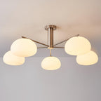 Penreleth Glass Chandelier-Moonnatur